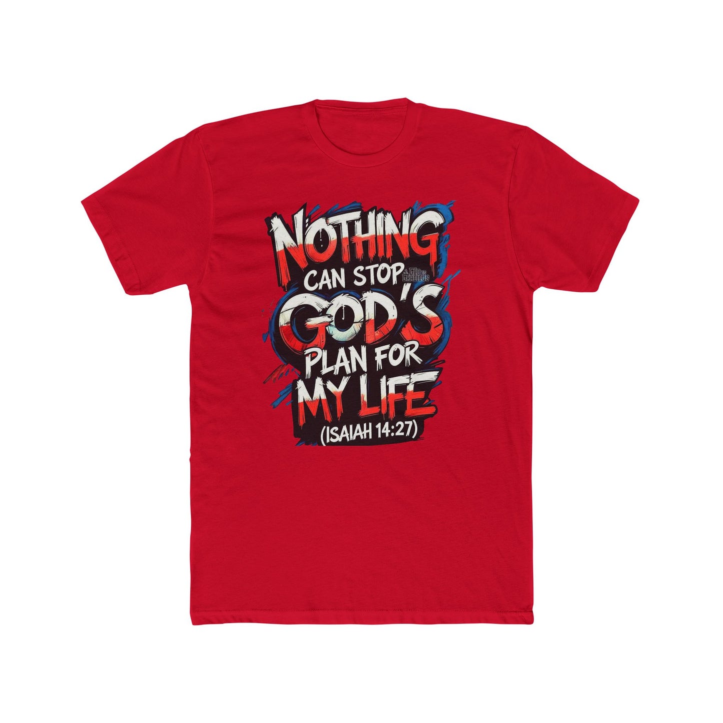 Faith-Inspired Unisex Crew Tee – "Nothing Can Stop God's Plan" T-Shirt, Inspirational Gift for Christians, Uplifting Apparel, [...]