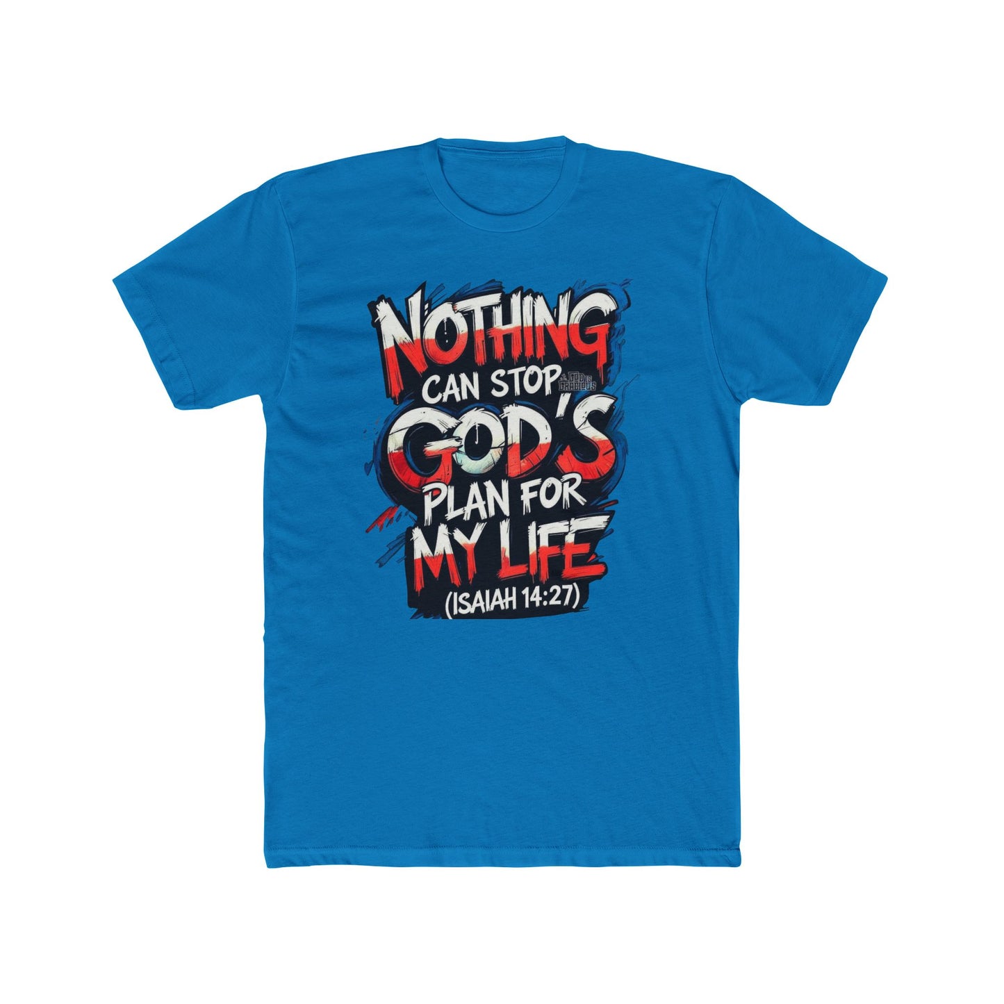 Faith-Inspired Unisex Crew Tee – "Nothing Can Stop God's Plan" T-Shirt, Inspirational Gift for Christians, Uplifting Apparel, [...]