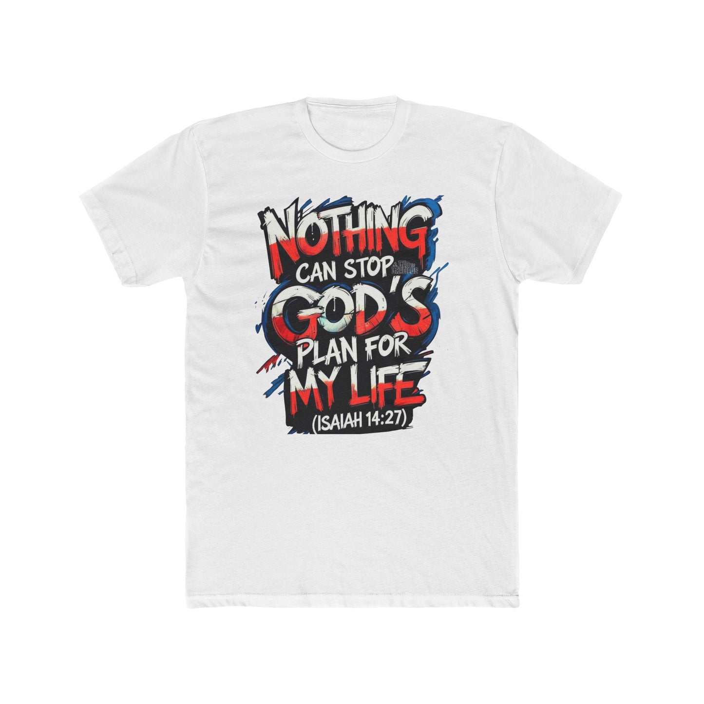 Faith-Inspired Unisex Crew Tee – "Nothing Can Stop God's Plan" T-Shirt, Inspirational Gift for Christians, Uplifting Apparel, [...]