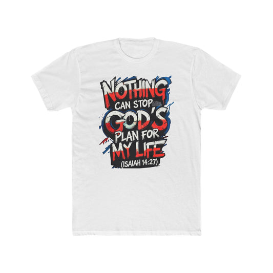 Faith-Inspired Unisex Crew Tee – "Nothing Can Stop God's Plan" T-Shirt, Inspirational Gift for Christians, Uplifting Apparel, [...]
