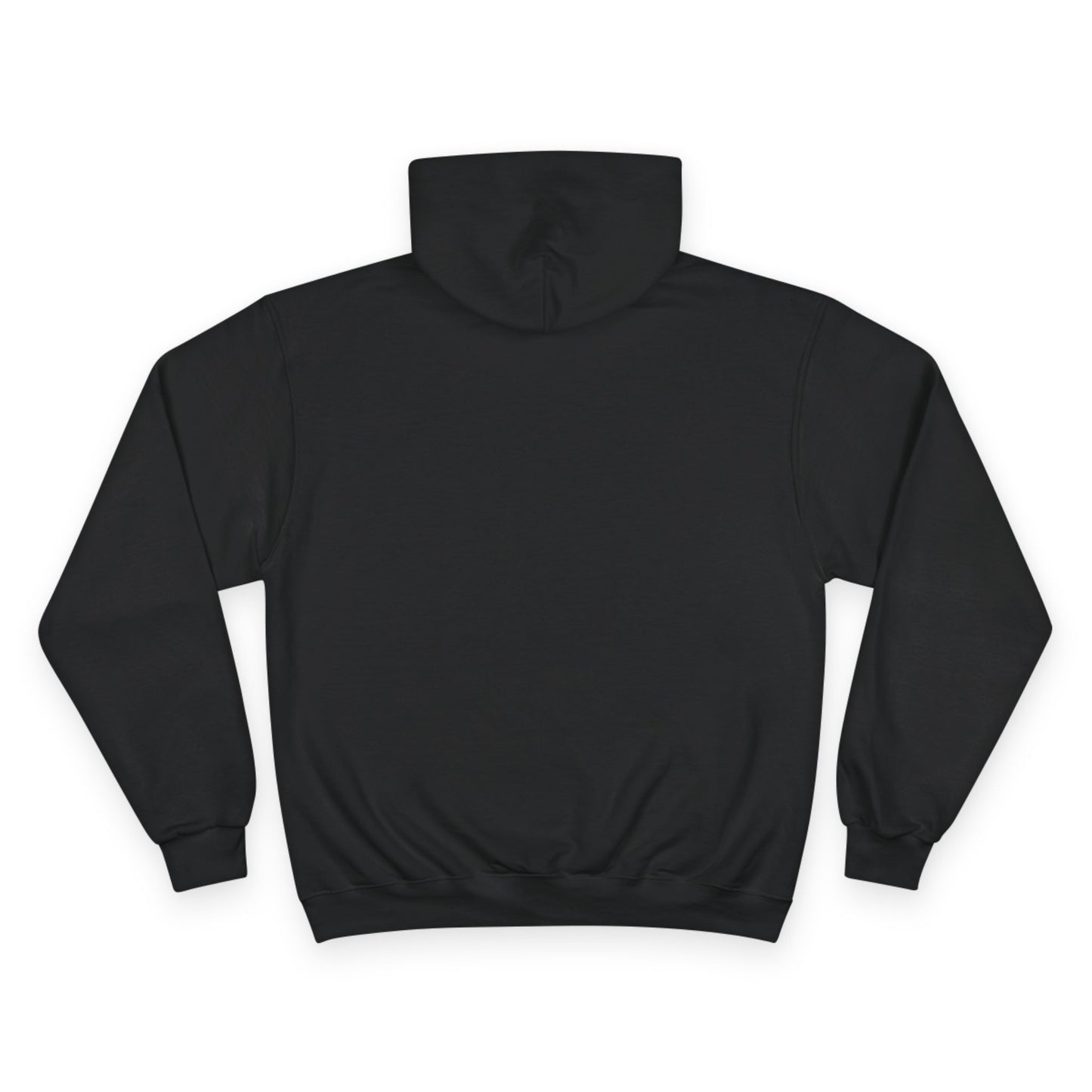 Black hoodie on a white background