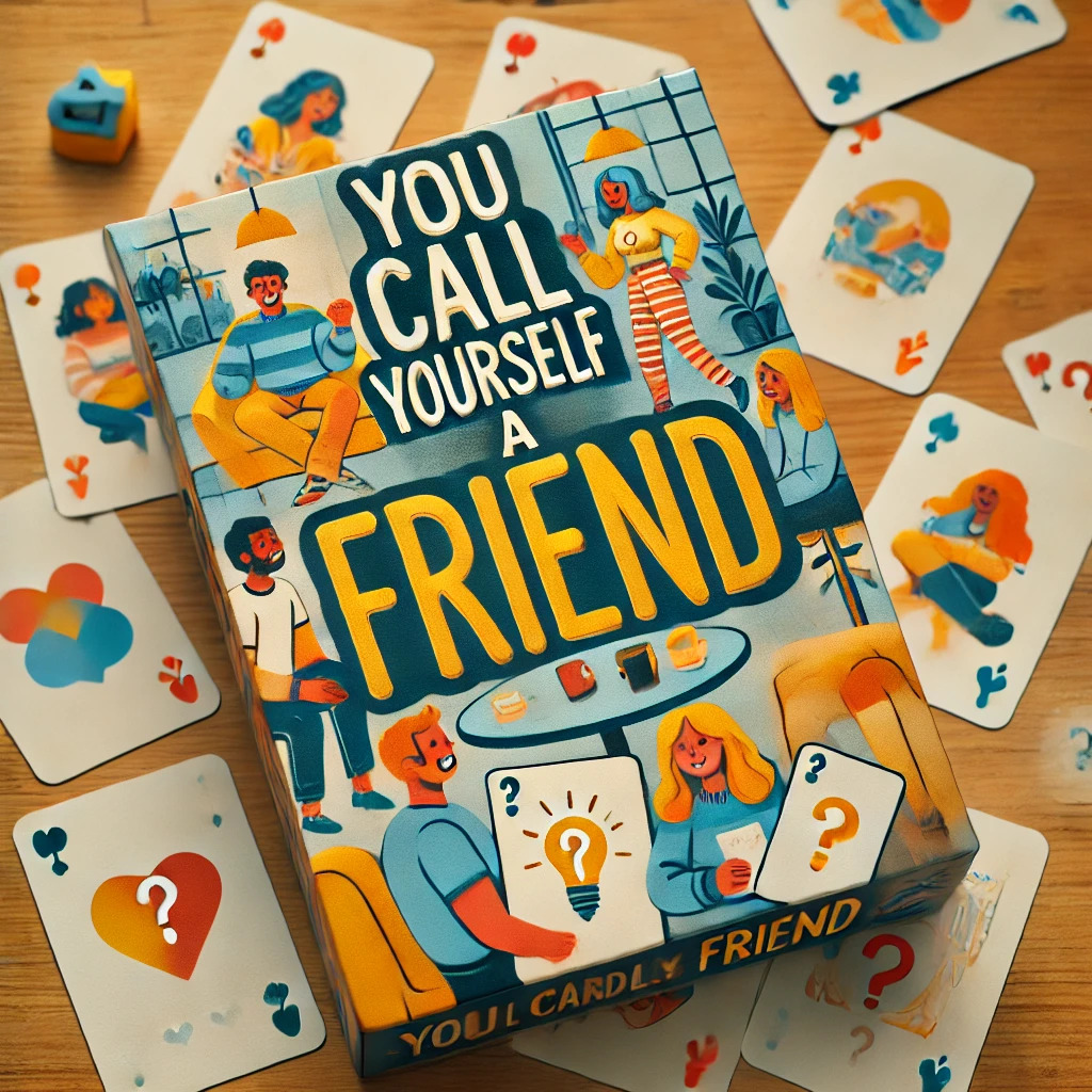 You Call Yourself a Friend card game